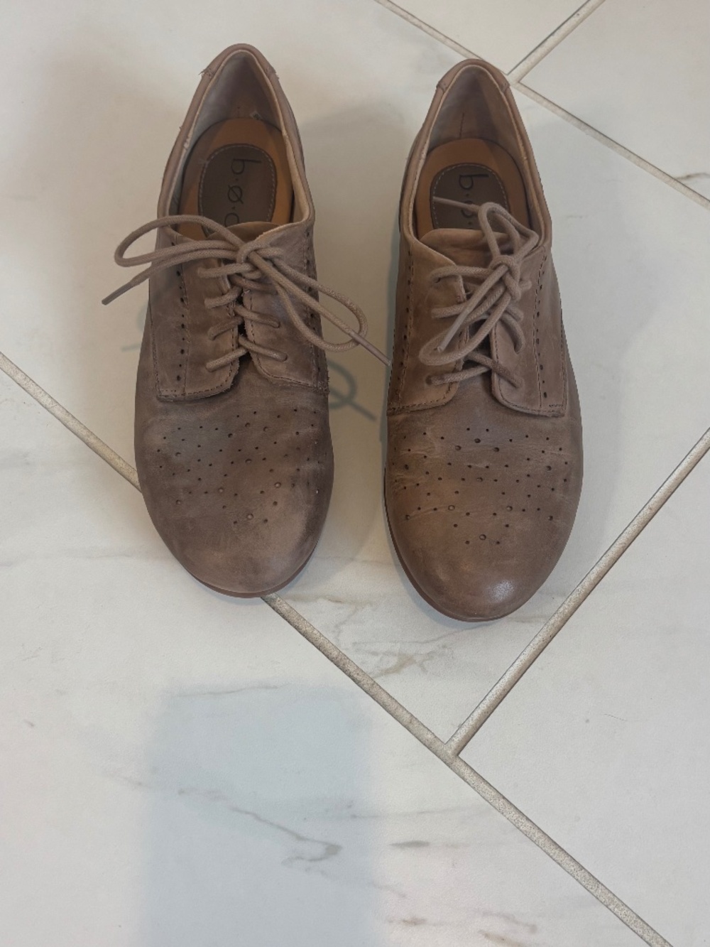 Women’s Born brown loafers